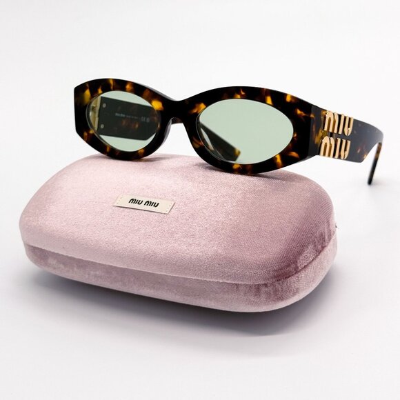 NEW MIU MIU SUNGLASSES MU11WS 14L50O HAVANA WOMEN MU 11WS SMU 11W main image 10